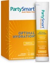Himalaya PartySmart Tropical Electrolytes Powder Packets, 12 Count, Supporta l'idratazione, Reidrato con Sodio & Potassium, Vitamina C & More, Antiossidante Recovery Blend Milk Thistle, Ginger & Turmeric