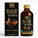AL-TAQWA Black Seed Oil – Extra Virgin Nigella Sativa (Kalonji) Oil for Hair, Skin & Wellness – Cold-Pressed, Unrefined, Non-GMO, Vegan, Halal – 7.77oz (230ml) Amber Glass Bottle