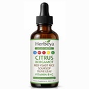 Herbeya Bergamot Liver Cleanse Formula - Red Yeast Rice Cholesterol Cleanse Liquid Drops, Citrus Bergamot Red Yeast Rice Drops Support Immune, Digestive & Gut Health, 60ml/2 fl oz (1)