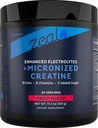 Zeal Naturals Creatine with Electrolytes & Brain Health Nootropics - 30 Servings | Women's Support for Energy, Strength, Focus, & Hydration with B Vitamins | Fruit Punch | Zero Sugar No Bloat Formula