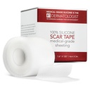 HealFast Physician Formulated Silicone Scar Sheets - Advanced Crosspolymer Medical Grade Silicone Scar Tape for Surgery, C Section, Keloids & Hypertrophic Scars - Silicone Tape For Scars