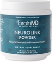 Dr Amen BrainMD NeuroLink Powder - 114g - Supports Memory, Focus ' Concentration - Gluten Free - 30 Servings