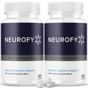 Neurofy Cognitive Support Nootropic Pills Supplement (2 Pack)