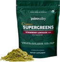 Paleovalley Organic Supergreens - Bio Greens Powder Superfood für Immununterstützung - Paleo Green Powder Blend - 28 Servierungen - 23 Bio Superfoods - Glutenfrei, keine Getreiderasen, Soja oder Getreide