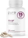 Pure Therapro RxElite IgG Imunoglobulin suplementari  2001- 1100+ mg IgG, IGA i IgM Serum derivat Imunogulins (SBI) Colpysrum suplementaris l' alternativa Gutluen, Diry Free GMO (60 Majúscules)