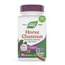 Nature's Way Horse Chestnut Extract, Premium Extract, Supports Healthy Leg Veins*, Standardized to 20% Aescin, Non-GMO Project Verified, Gluten Free, Vegan, 90 Capsules