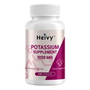 Heivy Potassium Supplement 1020 mg, Potassium Bicarbonate to Supports Muscle Function, Electrolyte Balance & Heart Health, Essential Minerals, Made in USA, Non-GMO, 240 Veg Capsules