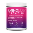 AminoLean Creatine for Women and Men, Pure Micronized Creatine Monohydrate Powder Supplement for Muscle Toning, Mood Support, Energy Boost, and Brain Health, 300g