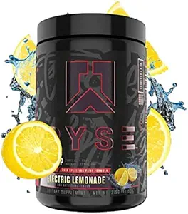 Ryse Project: Blackout Pump Powder | Pump, Power, Endure | Betaine Anhydrous & NO3-T Nitrate Formula for Max Pump | 25 Servings (Electric Lemonade)