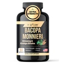 gflow vitamins Bacopa Monnieri Supplement with Ginseng and Ginkgo Biloba | Made in the USA | 60 Capsules, 30 Servings