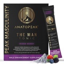 Male Enhancing Supplement Powder - Tongkat Ali, Maca Root, L-Citrulline, L-Arginine, Horny Goat Weed - with Nitrosigine, Nitric Oxide Supplements for Men - 12 Stick Packs (Mixed Berry)