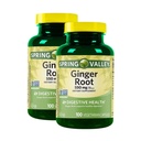Ginger Root 550mg – 100 Vegetarian Capsules, Organic Ginger Root Powder Supplement, Ginger Extract, Ginger Supplements Halal and Kosher, Gluten Free (Pack of 2)