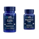 Life Extension Super Ubiquinol CoQ10 with Enhanced Mitochondrial Support, ubiquinol CoQ10 & Magnesium Caps, 500 mg, Magnesium Oxide, Citrate, Succinate, Heart Health