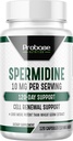 Probase Nutrition Spermidine (10мг 99% Spermidine 3HCL - Третя Party Tested) 120 Капсули - 100x Детальніше Потентан Than Wheat Germ екстракт, Telomere Здоров'я і Aging 120-денне постачання - Як ефективний як NMN