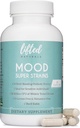 Probiotici - Probiotici Super Strains Mood - Supporta naturalmente la digestione & Mood - Probiotici senza istamina w/L Rhamnosus GG, Integratore Probiotico Stabile Shelf, Alimentazione 60 giorni, Non OGM, Vegan