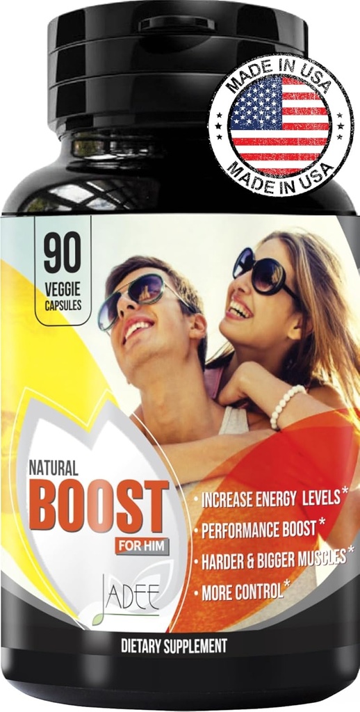 Jadee Natural Male Enhancing Supplement - Увеличьте 2" за 60 дней таблетки для увеличения и повышения мужской силы, Содействуйте размеру, силе, энергии, статмине, последней более длительной поддержке, тестостерону для мужчин