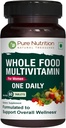 Qadınlar üçün Pure Nutrition Whole Food Multivitamin - 60 Tabs | One-A-Day | 100% RDA | 24 Natural Vitamin və Minerals / Bütün Natural Bitki Ətraflı Qadınlar Multivitamin