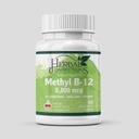 Herbal Connections Methyl B-12 5000 mcg Sublingual Cherry Lozenges – Active Methylcobalamin for Energy & Nerve Support, Vegan Non-GMO, Gluten-Free, 60 Fast-Dissolve Tablets