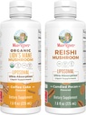 MaryRuth Organics Lion's Mane Liposomal (Coffee Cake) & Reishi Mushroom (Candided Pecan) 