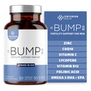 Centurion Health Bump BD, Natural Fertility Supplement for Men, Male Prenatal Vitamins with Selenium, CoQ10, L-Methylfolate, Folinic Acid, DHA + EPA to Support Hormonal Balance & Motility, 30 Caps
