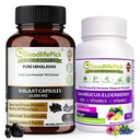in 1 Elderberry with ZINC, Vitamin C, Vitamin D, Echinacea, Ginger & Indian Gooseberry (Amla).Premium Elderberry Capsules 90 ct, All Natural,Non-GMO,Vegan,No Rice Powder, No-Gluten