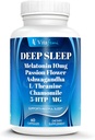 18-in-1 Melatonin10 mg , Natural Deep Sleep Supplement for Adults, Non-Habit Forming, Ashwagandha, L-Theanine, Magnesium, Chamomile, 5-HTP, Non-GMO