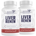 Liver Renew - Liver Cleanse Detox & Repair - Liver Support Supplement with Artichoke Extract, Milk Thistle, Dandelion and Turmeric - 120 Capsules