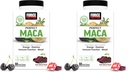 Force Factor Perfect-Maca, Maca Root and DIM Supplement with Saffron to Boost Energy &Mood, with Yellow & Black, Vitamins, Minerals, and Antioxidants, Dark Cherry Flavor,60 Soft Chews,(Pack of 2)