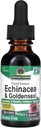 Dabas atbilde Enchinacea & Goldenseal Supports a Healthy Imūnās sistēmas - - Super Koncentrēts Pure Extract -- bez alkohola, bez lipekļa, Vegan & Kosher Sertificēts 1oz