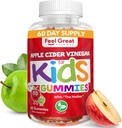 Feel Great Apple Cider Gummies Ocet dla dzieci 124; Bogaty w enzymy i naturalne przeciwutleniacze dla Gut zdrowia 124; Wegan Gummy wspomaga zdrowe odżywcze Wchłanianie 124; 60 Day Supply