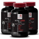 L-citrulline and l-arginine Supplements - Nitric Oxide Booster - Energy Supplement, Nitric Oxide Flow, Exercise Strength, Recovery, Training Boost, A-AKG, Fitness Support 3 Bottles 270 Tablets