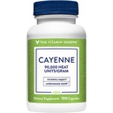The Vitamin Shoppe Cayenne Extract 450MG (Capsicum), Promotes Cardiovascular (100 Capsules)