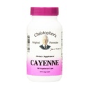 Christopher's Original Formulas Cayenne Formula, Natural Herbal Supplement, 100 Caps