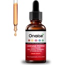 Cayenne Pepper Liquid Drops, Liquid Supplement with Organic Hawthorn, Beet Root Powder, Turmeric, Vitamins K2 & D3, Berberine Extract (1)