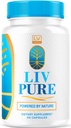 Livpure - Livpure Capsules, Officiell Liv Pure Liver Supplements Avancerad för övergripande hälsa och välbefinnande, All Natural Formel Liv Pure Pills Reviews, 60 kapslar för 1 månad