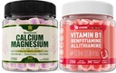 Plant Based Calcium Supplement +Vitamin B1 Gummies