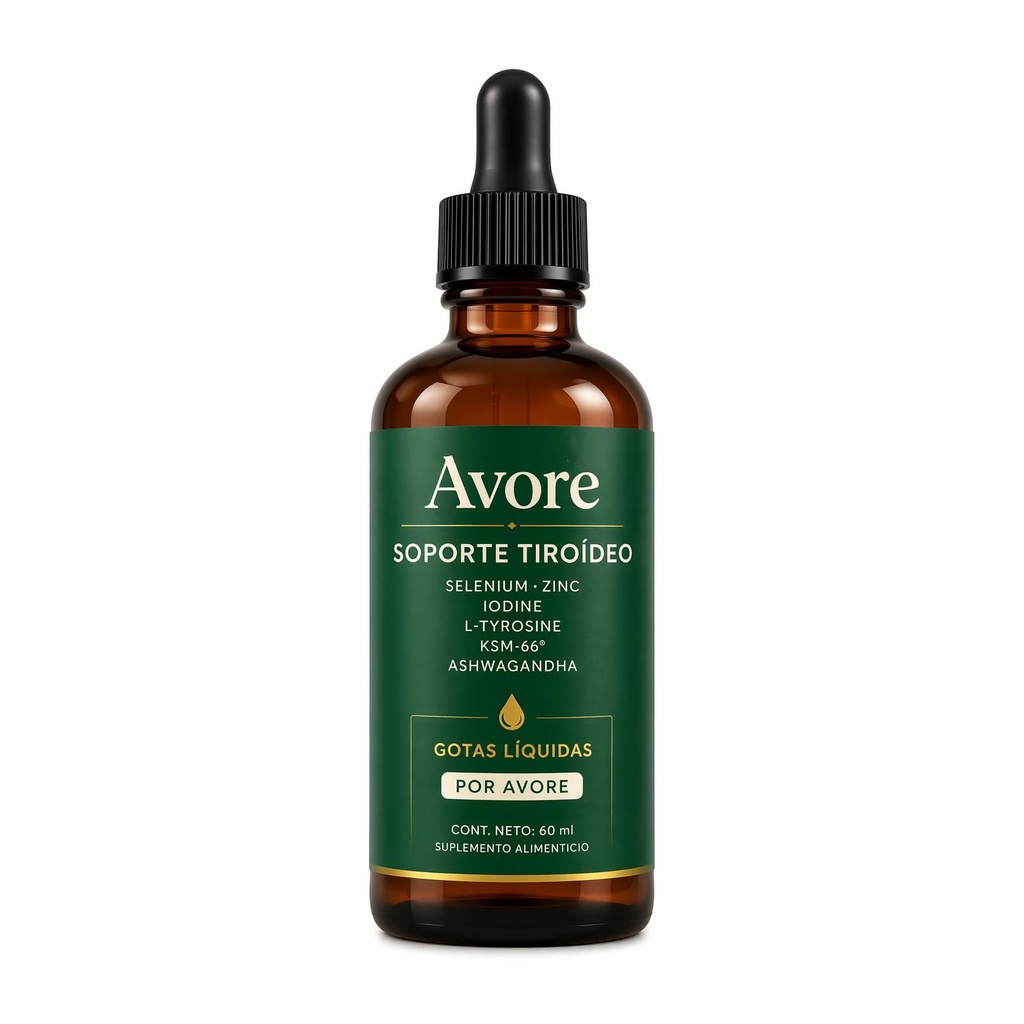 Avore Soporte Tiroideo -GOTAS LiQUIDAS TODO EN UNO(3OML)
