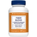 The Vitamin Shoppe Fiber Blend, Natural Source Insoluble and (600 Capsules)
