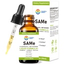7c Sam e Liquid Supplement (S-Adenosylmethionine), Vitamin B6, B12 Added to Enhance Sam-e Effectiveness, 98% Absorption, Vegan, Non-GMO, Gluten-Free, 1 Fl Oz, 30 Servings
