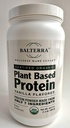 Organic Plant Based Protein by Balterra – Physical Performance Protein Supplement (Vanilla)