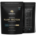 myBrainCo. Bio-Optimized Plant Protein Powder, 300% Better Absorption, Organic ioPea® + Rice Peptides + Pure MCT – Vegan, FODMAP Certified, No Bloating – Natural Vanilla, 15.9 oz (15 Servings)