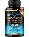 Glucosamine Chondroitin MSM Collagen | HSA | Joint Support Supplement 2800 mg | Made in USA | FSA Approved Product Items | Flexibility Nutritional Vitamins | For Men & Women, 240 Capsules