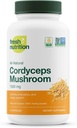 Organic Cordyceps Capsules (Cordyceps Sinensis Mushroom Extract) - 1500 mg Per Serving - Energy & Stamina Support - Rikas Alpha Glucan - Vegaani, Ei GMO, Gluteeniton - 90 kapselia