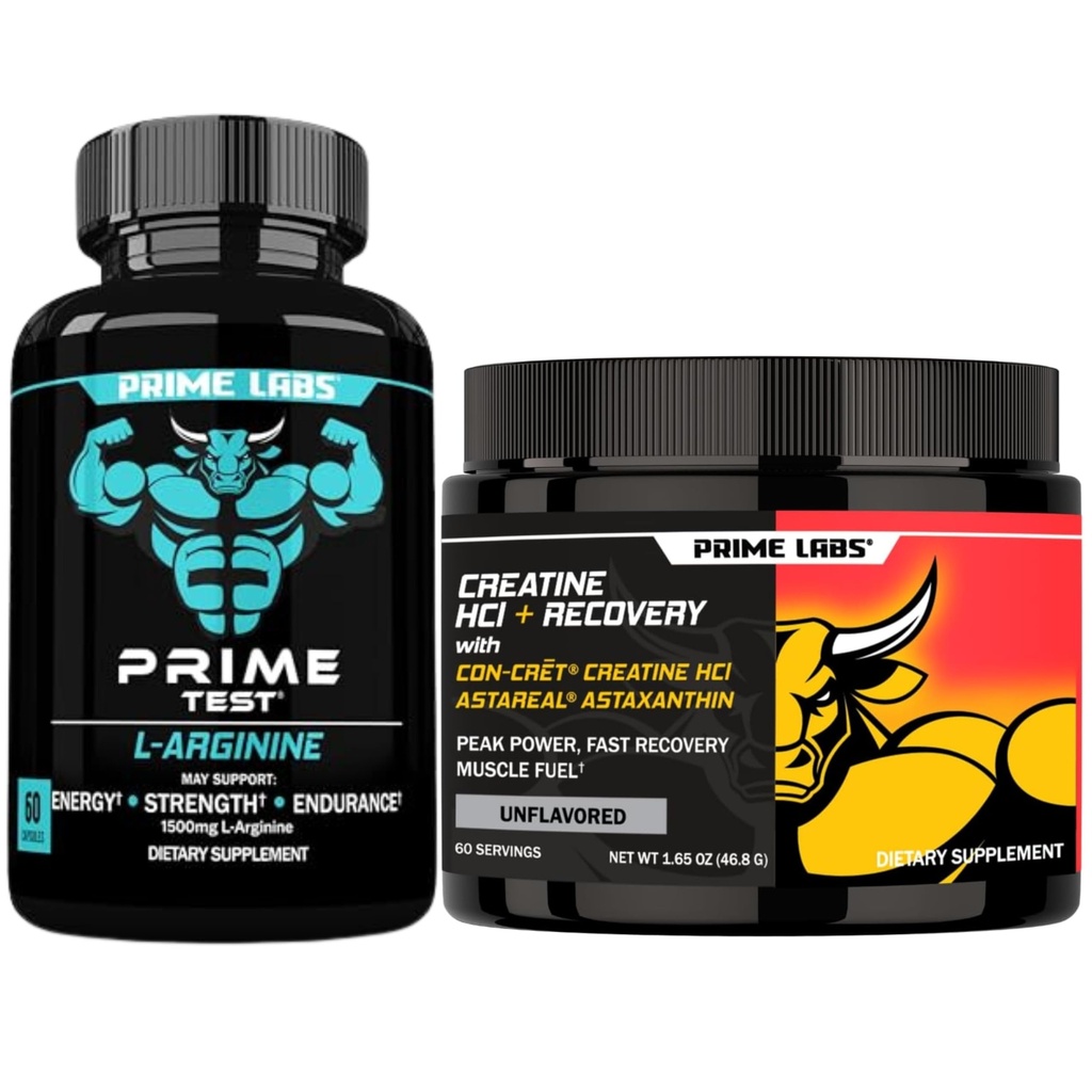 Prime Labs - L Arginine + Creatine/AstaReal Powder