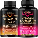 NUTRAHARMONY Vitamin B Complex & Vitamin D3 K2 Capsules