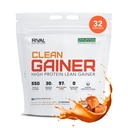 RIVAL NUTRITION Clean Gainer Salted Caramel High-Protein Lean Gainer Powder I 10 Lb, 32 Servings I 550 Calories, 30g Protein, 97g Multi-Source Carbs Per Serving I Natural Flavors, Clean Ingredients