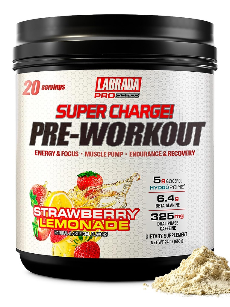 Labrada Pro Series Super Charge Strawberry Lemonade