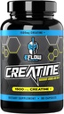 eFlow Capsules Creatinas, HCL pílulas de creatina - Suplemento de creatina para homes e mulleres, constructor muscular, resistencia, forza, con AstraGin e Senactiv (1500mg, 90 cápsulas)