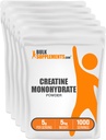 BulkSupplements.com Creatine Monohydrate Powder - Creatine Supplement, Micronized Creatine, Creatine Powder - Unflavored & Gluten Free, 5g (5000mg) per Servings, 5kg (11 lbs) (Pack of 5)