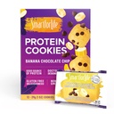 Smart for Life Banana Chocolate Chip Protein Cookies - High Protein Cookie Diet - 12 Count - Meal Replacement - On-the-Go Vegan Snacks - Low Calorie Super High Fiber Cookies